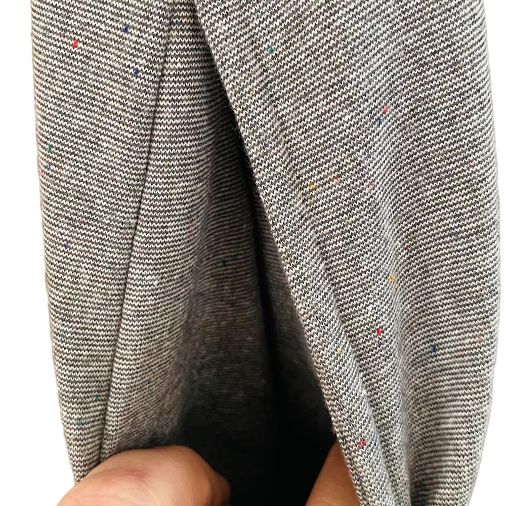 Mohnton Made Women Textured Sleeveless Midi Dress Grey Multi Color Size Small - Picture 6 of 8